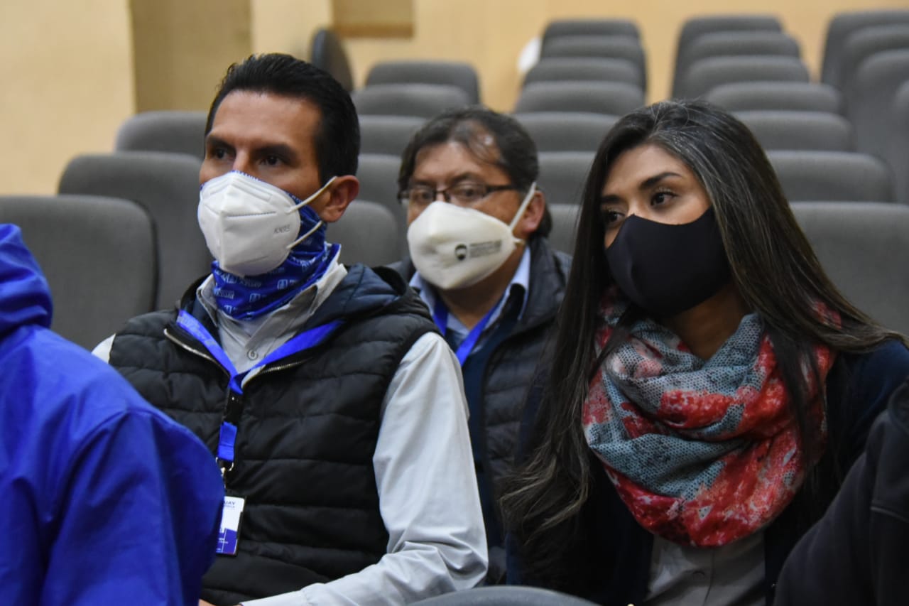 EMPLEADOS Y TRABAJADORES DE LA PREFECTURA ARTICULAN TRABAJO EN EQUIPO CON LA PRIMERA AUTORIDAD