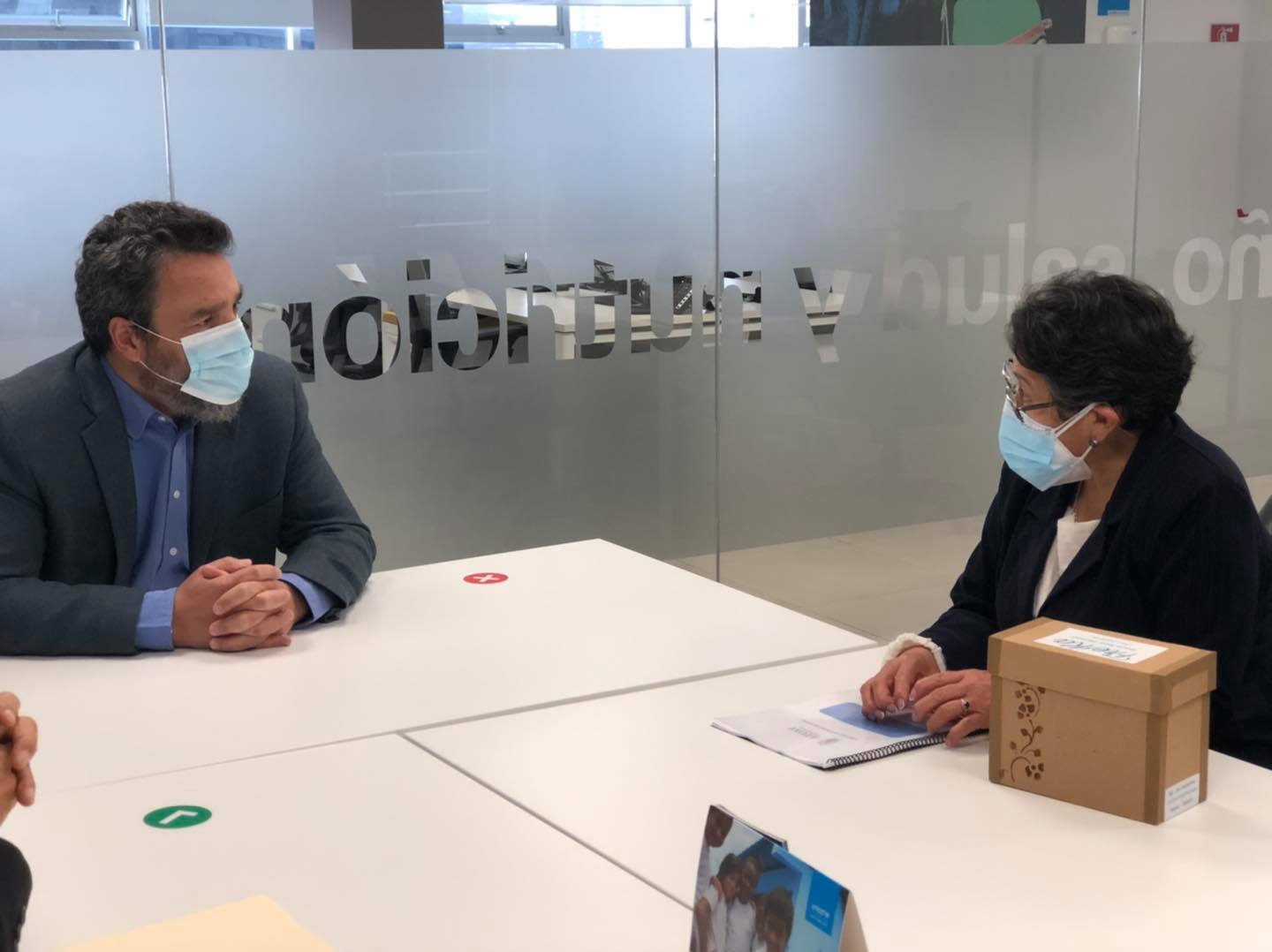 PREFECTA DEL AZUAY CUMPLIÓ AGENDA  EN QUITO CON ORGANISMOS INTERNACIONALES