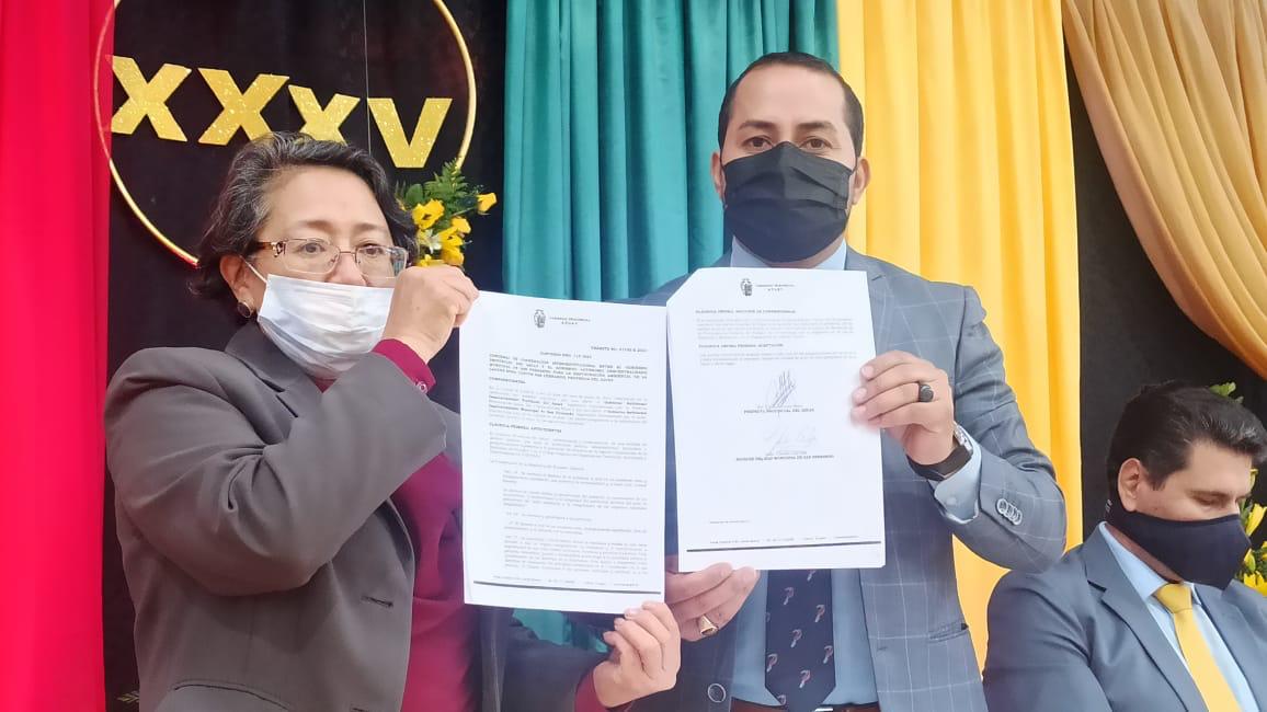 352 MIL 217,50 DÓLARES PARA MANTENIMIENTO VIAL Y RESTAURACIÓN AMBIENTAL EN SAN FERNANDO