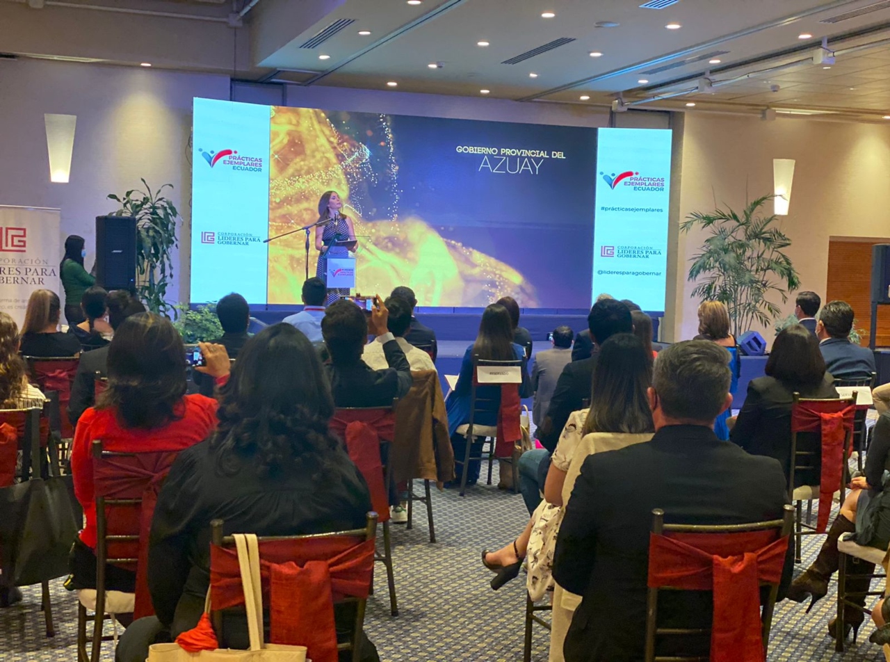 Proyecto ambiental del Gobierno Provincial del Azuay fue reconocido en concurso de prácticas ejemplares