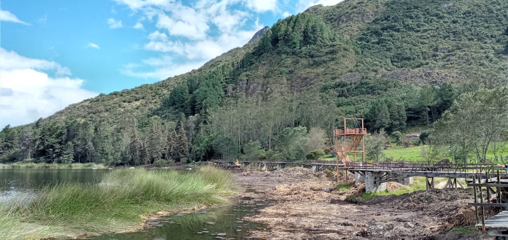 LAS INTERVENCIONES EJECUTADAS EN LA LAGUNA BUSA – SAN FERNANDO ES PARTE DE UN PROGRAMA DE RESTAURACIÓN AMBIENTAL INTEGRAL