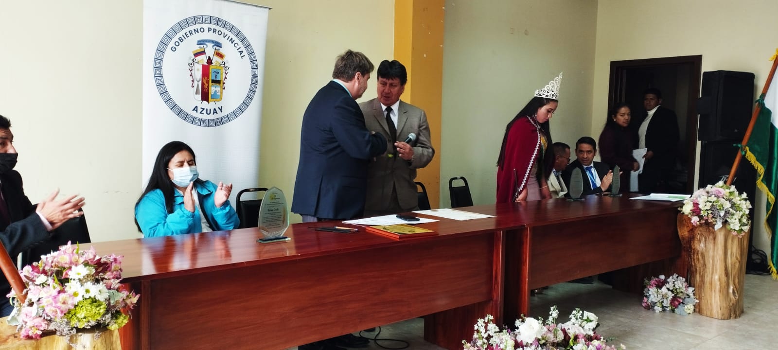 EL GOBIERNO PROVINCIAL DEL AZUAY INVIRTIÓ $594.212 DÓLARES EN OBRAS PARA LA PARROQUIA EL PROGRESO