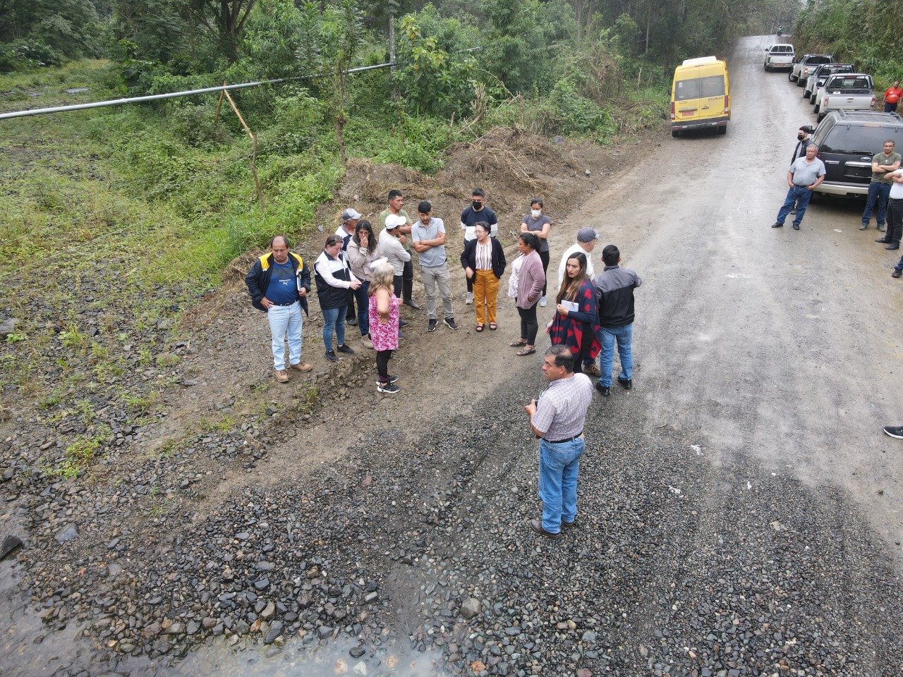Planificación mancomunada permite continuar con obras para Molleturo