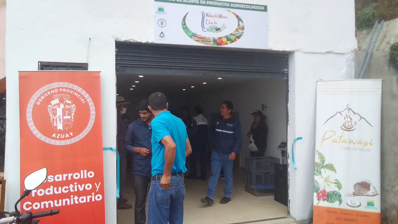 GPA entrega obras para el desarrollo de la parroquia Chaucha