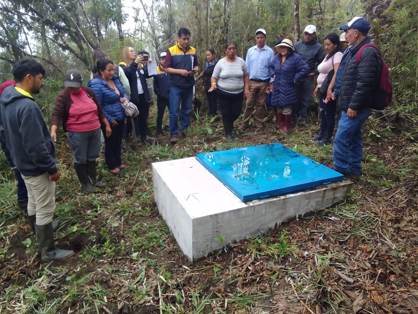 El Gobierno Provincial del Azuay inauguró el sistema de riego Chorro de Plata