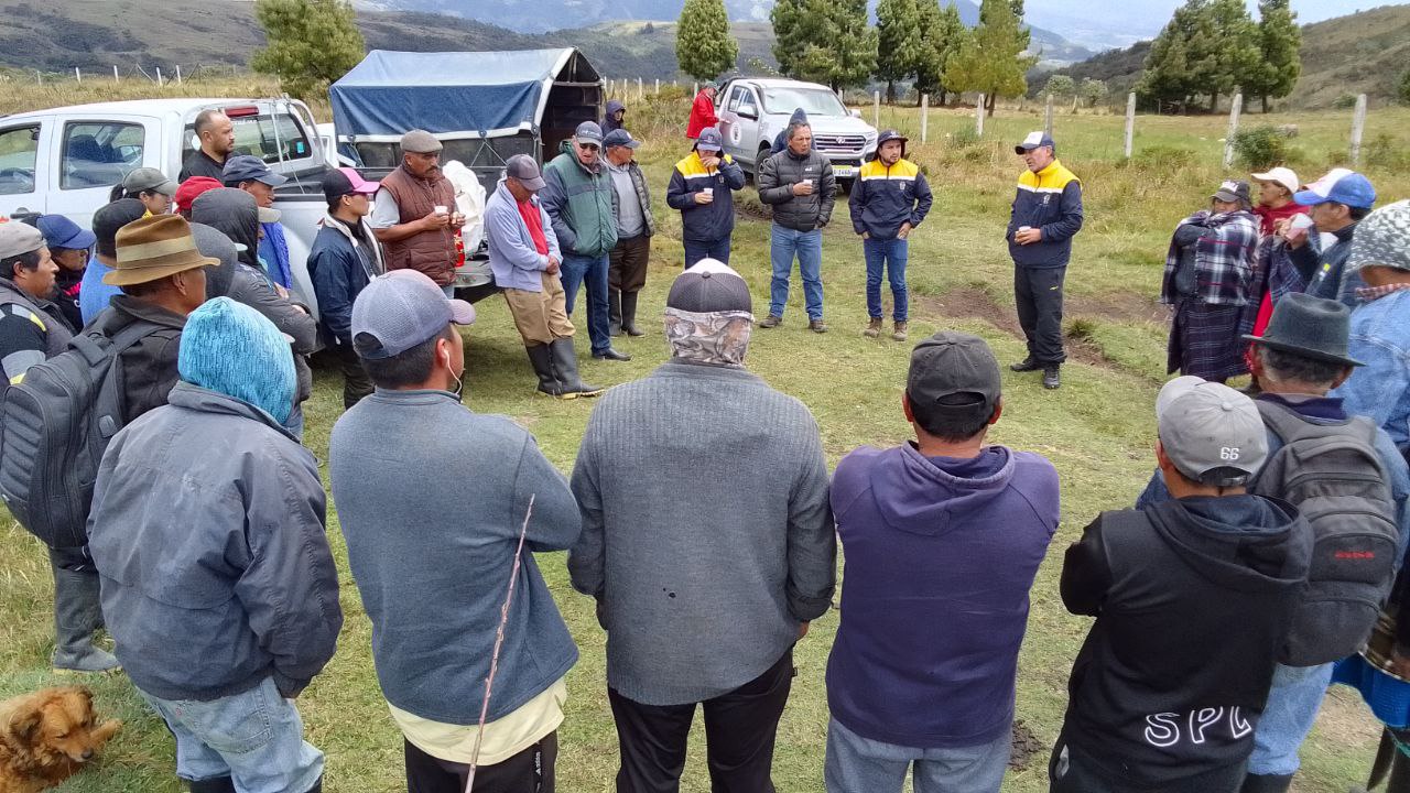 Hernán Gonzales Piña el técnico especialista de la Gestión Social del Agua