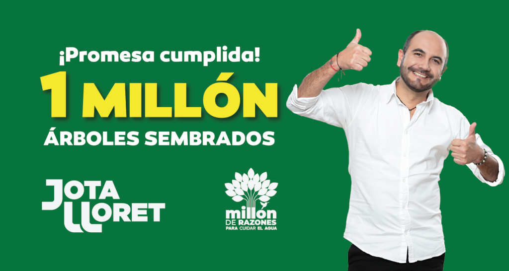 BANNER 1 MILLON ARBOLES